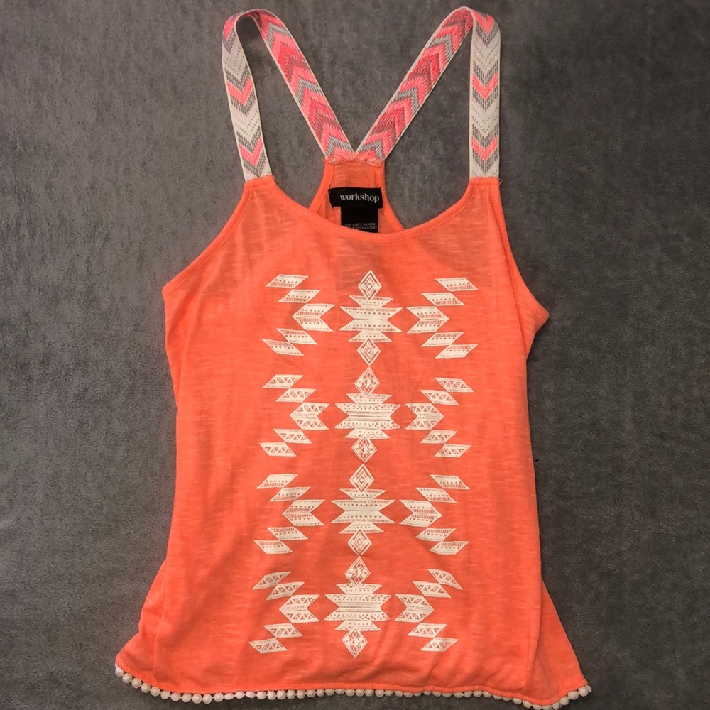 Extra Small Orange Tank Top